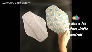 CUCIAMO ASSORBENTI LAVABILI con i KIT cucito di Giolà - TUTORIAL