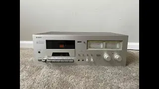 Yamaha TC-720 Single Vintage Stereo Cassette Deck Tape Player