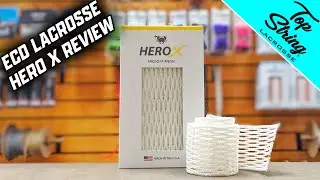 ECD Lacrosse Hero X Faceoff Mesh Review | Top String Lacrosse