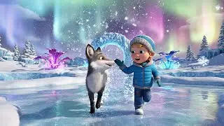 Sonic Little Fox Slipped on Ice Rings | Nursery Rhymes for Kids & Baby Songs