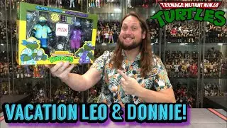 Распаковка и обзор TMNT от Леонардо и Рафаэля из Vacation!