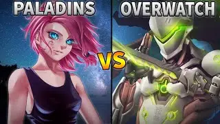 Paladins MAEVE Main Plays GENJI In Overwatch