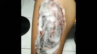 RED & BLACK KOI FISH TATTOO by UCOX TATTOS | Yogyakarta - Indonesia #shorts