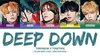 TXT - Deep Down (ColorCoded Lyrics [HAN/ROM/ENG]) | ♥︎