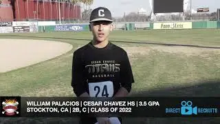 William Palacios 22&rsquo; 2B, C 🎥Recruiting Video