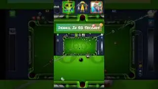 Denail in 50 Seconds Alien Showdown #shorts #8ballpool
