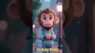 Heart touching video of monkey {monkey crying video} #monkey #babytoons #kidsvideo #hearttouching