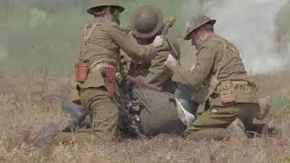 WW1 Trench Raid Reenactment - Orange, MA (Full Video)