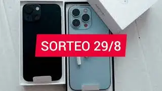 SORTEO 29/8 - Con una rifa de $250: gan&aacute; un 13PRO + 13MINI + AIRPODS