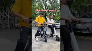 Folding electric scooters suitable for the elderly #scooter #foldingscooter #mobilityscooter