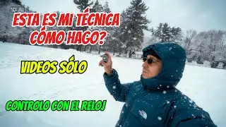 Entré a un BOSQUÉ cubierto de NIEVE y pasó esto… ❄️🌲 | Vlog de recorrido 