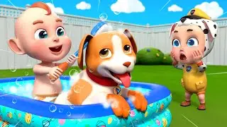Bath Time with Bingo - Playground Song | Fun Bath Time Song | Nursery Rhymes & Kids Songs