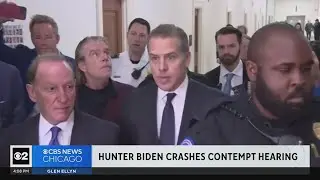 Hunter Biden makes surprise appearance at contempt hearing