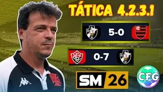 SM 26 // T&Aacute;TICA 4.2.3.1 TIKI-TAKA DAS GOLEADAS DE DINIZ 🔥🏆