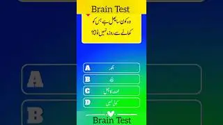 quiz in urdu Islamic |brain test #shorts #quiz #shortfeed