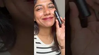 Mac sin shade on brown skin #maccosmetics #maconbrownskin #redlipstick #brownskinmakeup
