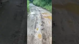 Bad road condition