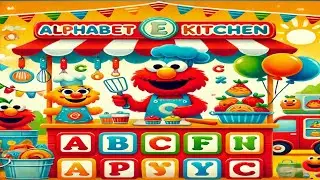 Street Alphabet Kitchen: Learning with Fun and kids  | Kid's Education game| | make alphabet kitchen