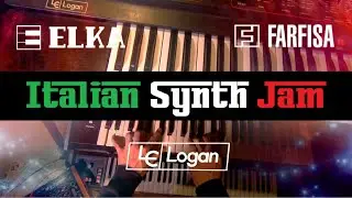 Live Italian Synth Jam POV - #Synthex, Farfisa #Syntorchestra 4, #LoganVocalist #synth #synthesizer
