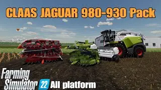 CLAAS JAGUAR 980-930 Pack / FS22 mod for all platforms