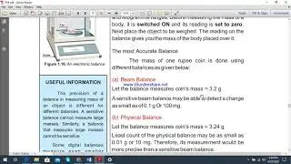 Lever Balance, Beam Balance, Stopwatches(Analog/Digital) (Measuring Instruments) (18-04-2020) Lec-14