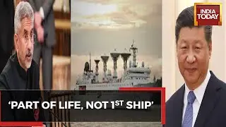 China Calls Spy Ship 'Misadventure' Routine; EAM Jaishankar: Security Challenges Is Of Worry
