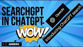 🌐🔍 Entdecke ChatGPT Search: Die Zukunft der Online-Suche! 🚀🤖