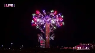Reunion Tower Fireworks Show