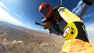 Joe Torres - Tandem Skydive in Vegas (360&deg; VR Cameras)