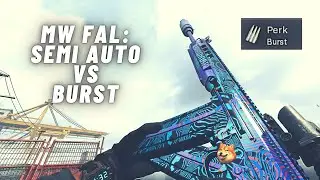 MW FAL: Semi Auto vs Burst Attachment Montage | Warzone: Vanguard Season 0 | Clash Gameplay