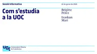 Presentació del Model educatiu i col·loqui “Què pot fer la UOC per al meu futur professional”