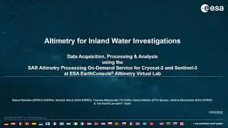 Altimetry for Inland Water Investigations by Dr Marco Restano - European Space Agency ESA