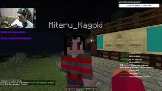 EXUMION играет в майнкрафт--постройка дома и ночные похождения на спавне  ЧАСТЬ 1