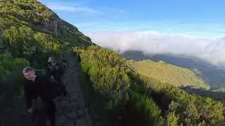 Aufstieg zum PicoRiovo auf Madeira