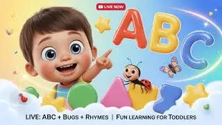 🔴 LIVE LEARNINGS STARTED! 🔤 ABCs, Animals & Games!