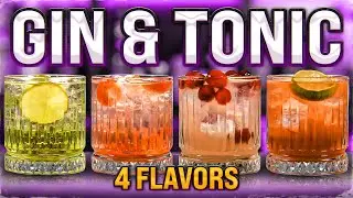 Gin & Tonic &mdash;&nbsp;4 variations
