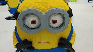 LEGO MINION OTTO 19554 LEGO BRICKS 33 kg for MINIONS THE RISE OF GRU @ 2020 TOY FAIR NEW YORK