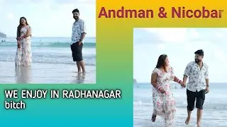 We Enjoy Radhanagar Beach !! Andman & Nicobar!! #wedding #honeymoon  #lovetogetherhopetogether 