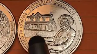 US 2017 Frederick Douglas Quarter - DC Minutes District Of Columbia United States ATB Coin