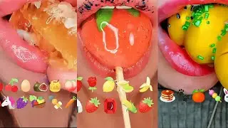 Emoji Eating Show (edit) Mukbang 먹방 먹  4k