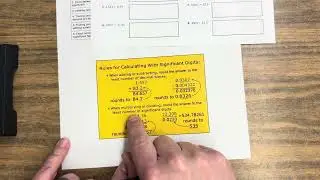 Significant Figures Practice Problems