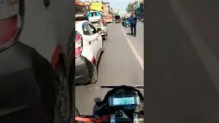 Busy traffic movement careful on the road Nepal #explore #kathmandu #city #traffic #old #clips #tour