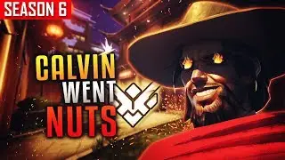 THIS MCCREE IS INSANE - Calvin (62 ELIMS IN 12 MINUTES) [SEASON 6]