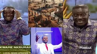 Eiiiii Captain Smart Alpha Hour cr!tics as drops Gold & oil prophecy in Volta Region