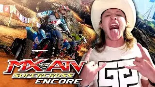 MX vs ATV Encore Quad Racing is Harder than it looks
