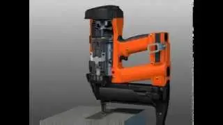 Газовый монтажный пистолет Pulsa 700, принцип работы