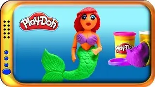 Play doh mermaid | Learn Colors with clay modelling Toys | Easy DIY | massinha
