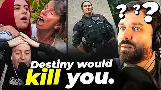 Professor vs Pro Palestine Student And An Ego Arrest