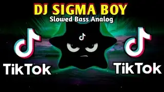 DJ SIGMA BOY X PODING PODING VIRAL TIKTOK TREND (SLOWED BASS ANALOG) 2025 REMIX