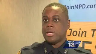Memphis PD in Birmingham for officer recruitment